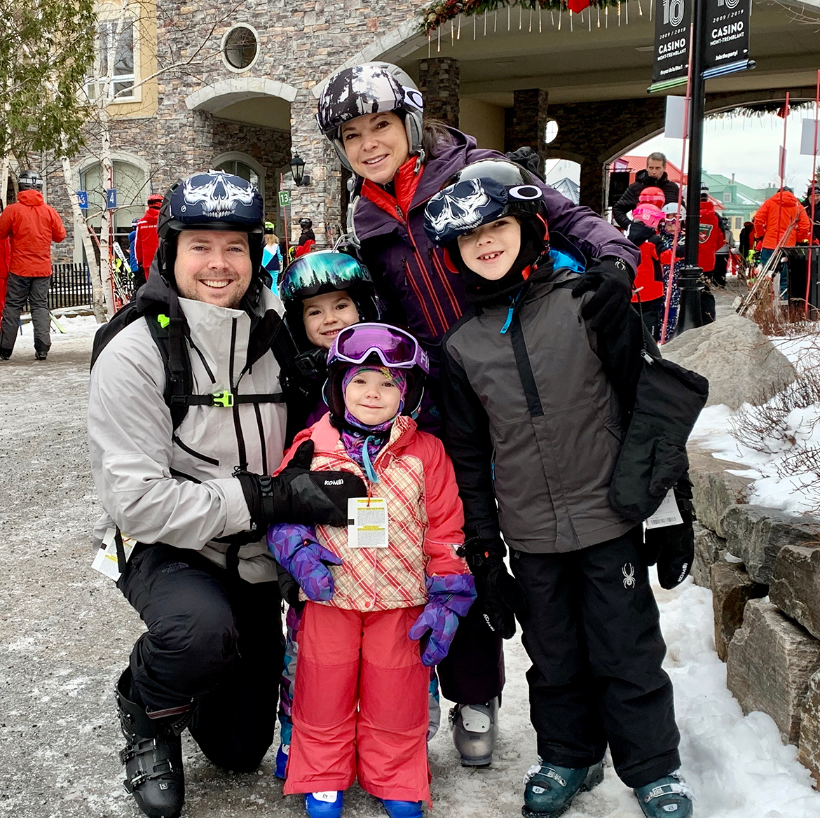 Lee, Chantelle, Owen, Olivia & Sienna